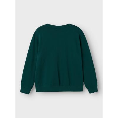 name it Sweatshirt Weihnachtspulli nkmVISMAS in grün