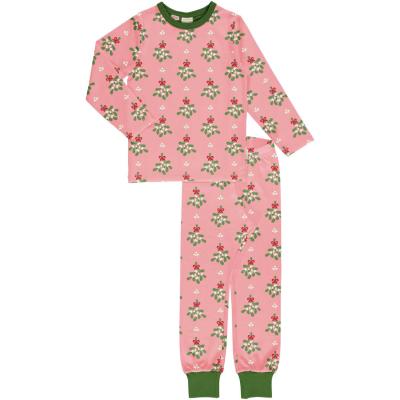 maxomorra Mädchen Schlafanzug Mistelzweige Pyjama MISTLETOE