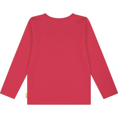 Steiff Langarmshirt Quietsch Bär 4039 in rot