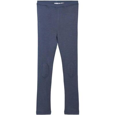 name it lange Unterhose warme Woll Leggings nkmWILLTO Ombre Blue 146/152
