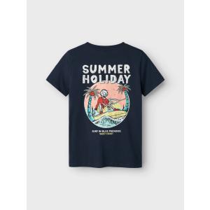 name it Jungen Shirt nkmFETLER Dark Sapphire