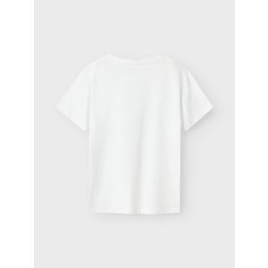 name it Kurzarm Shirt Farbwechsel bei Sonnenschein nkmZASUNO Chill weiß
