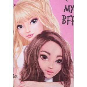 Top Model Kurzarm T-Shirt mit Louise und Fergie 75048 in rosa