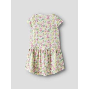 name it Sommerkleid Kurzarm nkfVIGGA Capsl Bright WhiteTropic