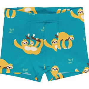 Maxomorra Jungen Unterhose Faultier Boxer Shorts Sloth