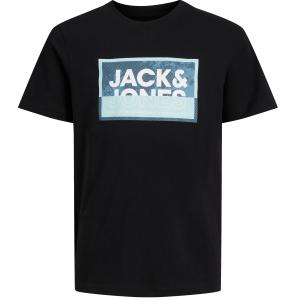 Jack&Jones Jungen Kurzarm Shirt JcoLogan 24/25 Black