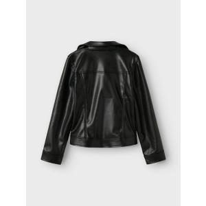 name it wattierte Kunstlederjacke für Mädchen nkfMADINA