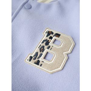 name it Mädchen College Bomber Jacke Baseballjacke nkfMIKADO in lila