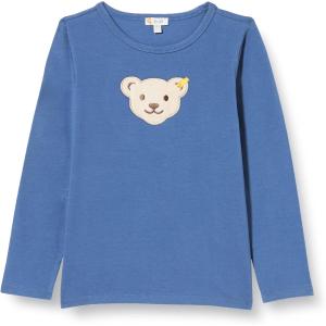 Steiff Langarmshirt mit Quietsche Bär in Moonlight Blue 6072