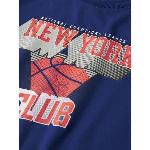 name it Jungen Langarm Shirt nkmVUX Blue New York
