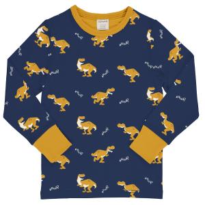 maxomorra Kinder Langarmshirt mit Dinos Top LS T-Rex
