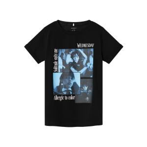 name it T-Shirt Wednesday schwarz