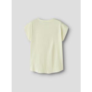 name it Sommer T-Shirt Nkfviolet in gelb