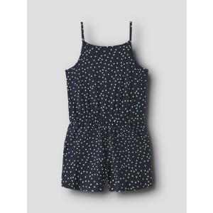 name it kurzer Jumpsuit Overall nkfVIGGA Navy Blazer/Dots