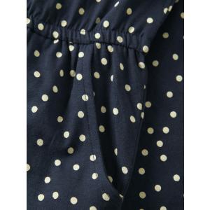 name it kurzer Jumpsuit Overall nkfVIGGA Navy Blazer/Dots