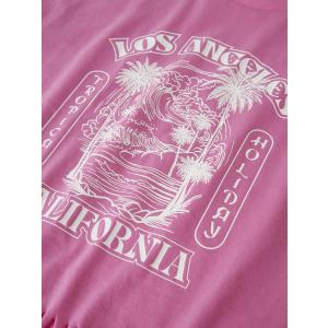 name it Mädchen T- Shirt kurzarm mit Fransen Valone Strawberry Moon