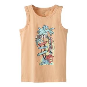 name it Jungen TankTop Shirt nkmHEATH Peach Fuzz