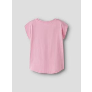 name it mini Sommer T-Shirt NkfVOTIA rosa Glitter