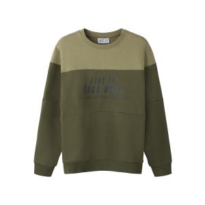 name it Jungen Sweatshirt nkmVEMIL Olive Night