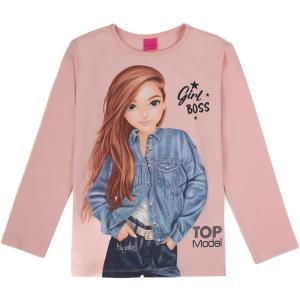 Top Model Langarmshirt mit Hayden 75040 in rosa