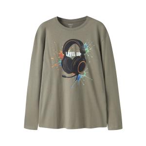 name it Jungen Langarm Shirt nkmVOTO in mermaid / Level up