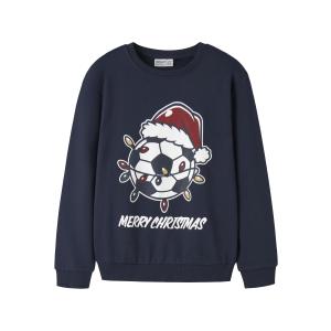 name it Sweatshirt Weihnachtspulli nkmVOLUF Football in dunkelblau