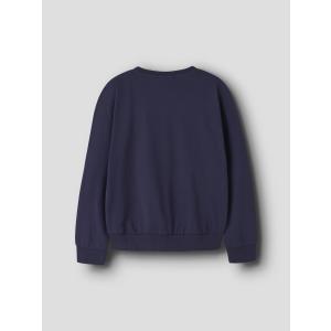 name it Mädchen Sweatshirt mit Schleife nkfVOTEA in dunkelblau Disco Cherry