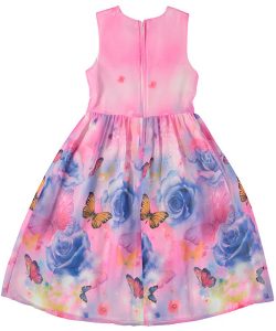 Topo festliches Kleid mit Schmetterlingen