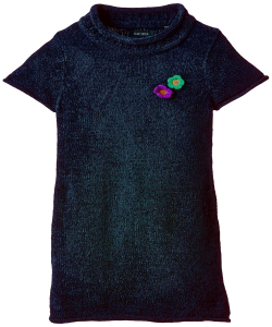 blue seven Mädchen Strickkleid 76588 dunkel Gr. 98
