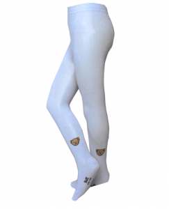 Steiff Strumpfhose mit Teddy Kopf 20602 hellblau Gr., 122/128