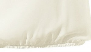 Topo festliche Chiffon Bluse mit transparenten Ärmeln wollweiß Gr. 176
