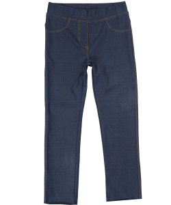 Topo warm gefütterte Thermo Jeggings Denim Blau 686