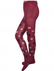Steiff Mädchen Strumpfhose bunte Punkte 18223 Anemone Gr. 74/80