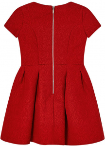 mayoral festliches Jacquard Kleid 7928 Rot Gr. 157