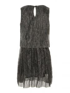 name it festliches Plissee Kleid nmfVIVI Schwarz