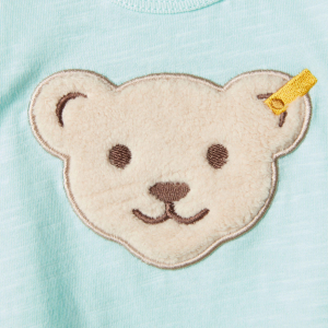 Steiff T-Shirt mit Plüsch Bär 3401 Blue Light Gr. 62