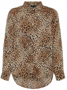 name it leichte Bluse mit Animalprint Leopard nlfSISSEL Gr. 158/164