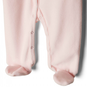 Steiff Nicki Strampler für Mädchen Barely Pink 2405
