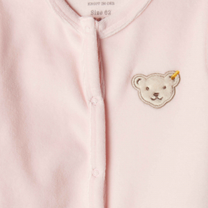 Steiff Nicki Strampler für Mädchen Barely Pink 2405