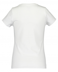 blue seven Mädchen Shirt Kurzarm Fan 502670 Weiß