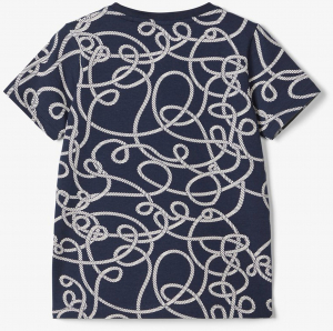 name it T-Shirt kurzarm nmmFAROPE Dark Sapphire