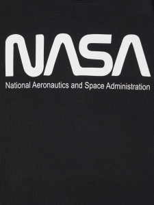 name it Kinder T-Shirt Schwarz mit NASA Logo nlmNASA Gr. 134/140