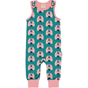 maxomorra Mädchen Spieler Strampler Playsuit PEACOCK