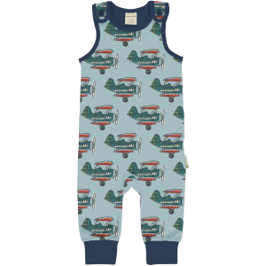 maxomorra Strampler mit Flugzeigen Playsuit AIR PLANE