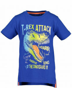 BLUE SEVEN Kurzarm Shirt Dinosaurier blau 802185