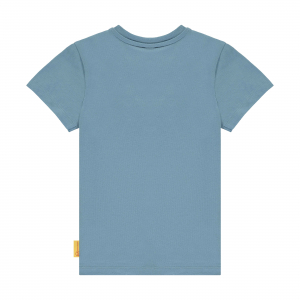Steiff T-Shirt mit Quietsche Bär 3124 Coronet Blue 6048 Gr. 116
