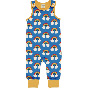 maxomorra Strampler mit Regenbögen Playsuit RAINBOW Gr. 86/92