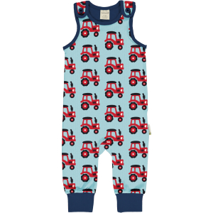 maxomorra Strampler mit Traktoren Playsuit TRACTOR