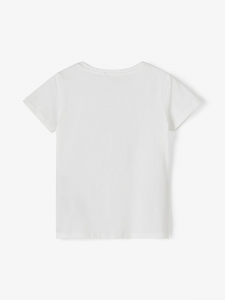 name it Kurzarm Shirt  NMFFISUMMER mit aufgnähten Schleifen