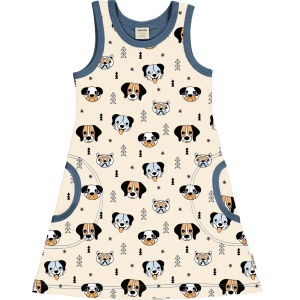 meyadey by maxomorra Tank Kleid Happy Dogs Gr. 86/92